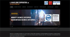 Desktop Screenshot of landmwelding.com